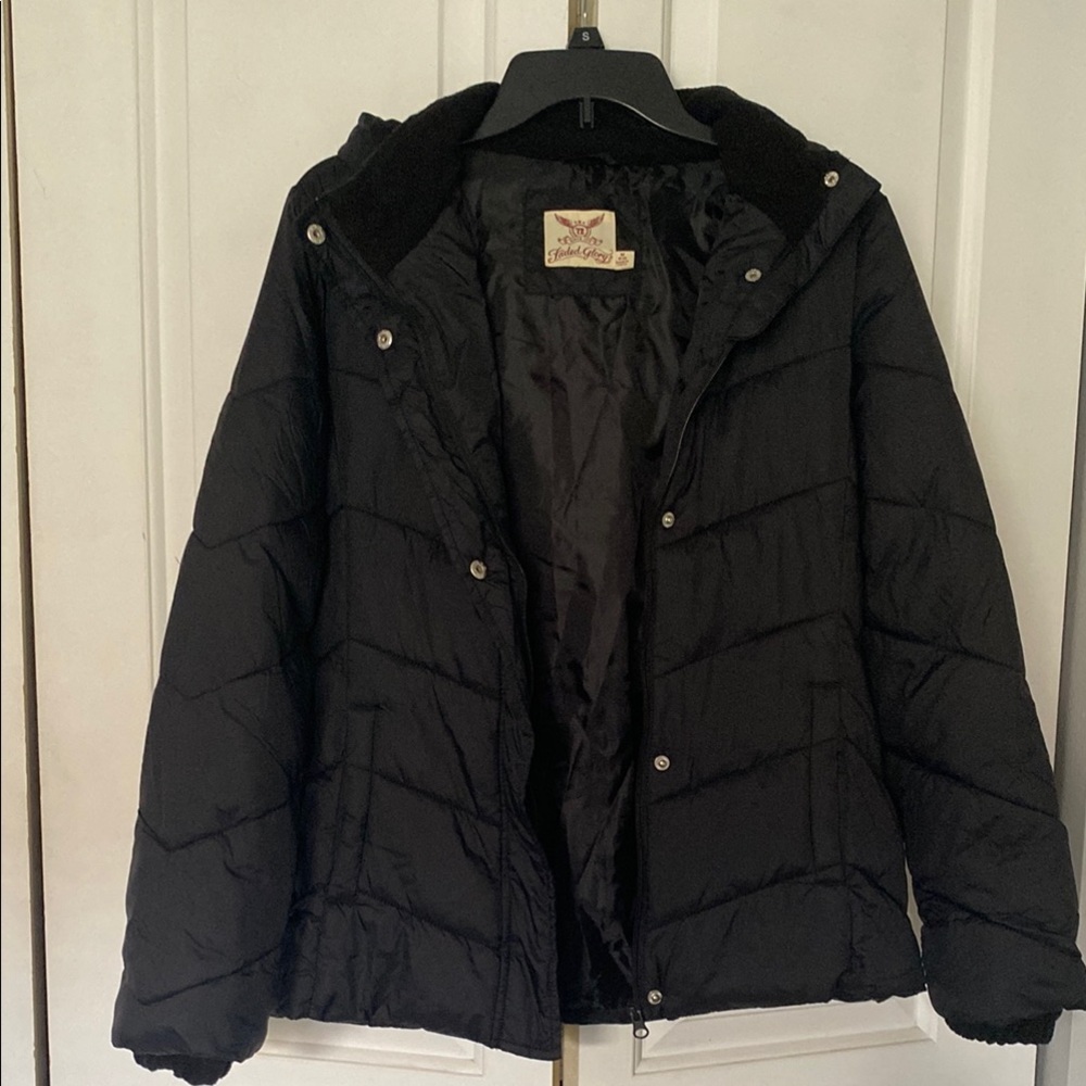 Faded Glory Black Ski & Snow Jacket